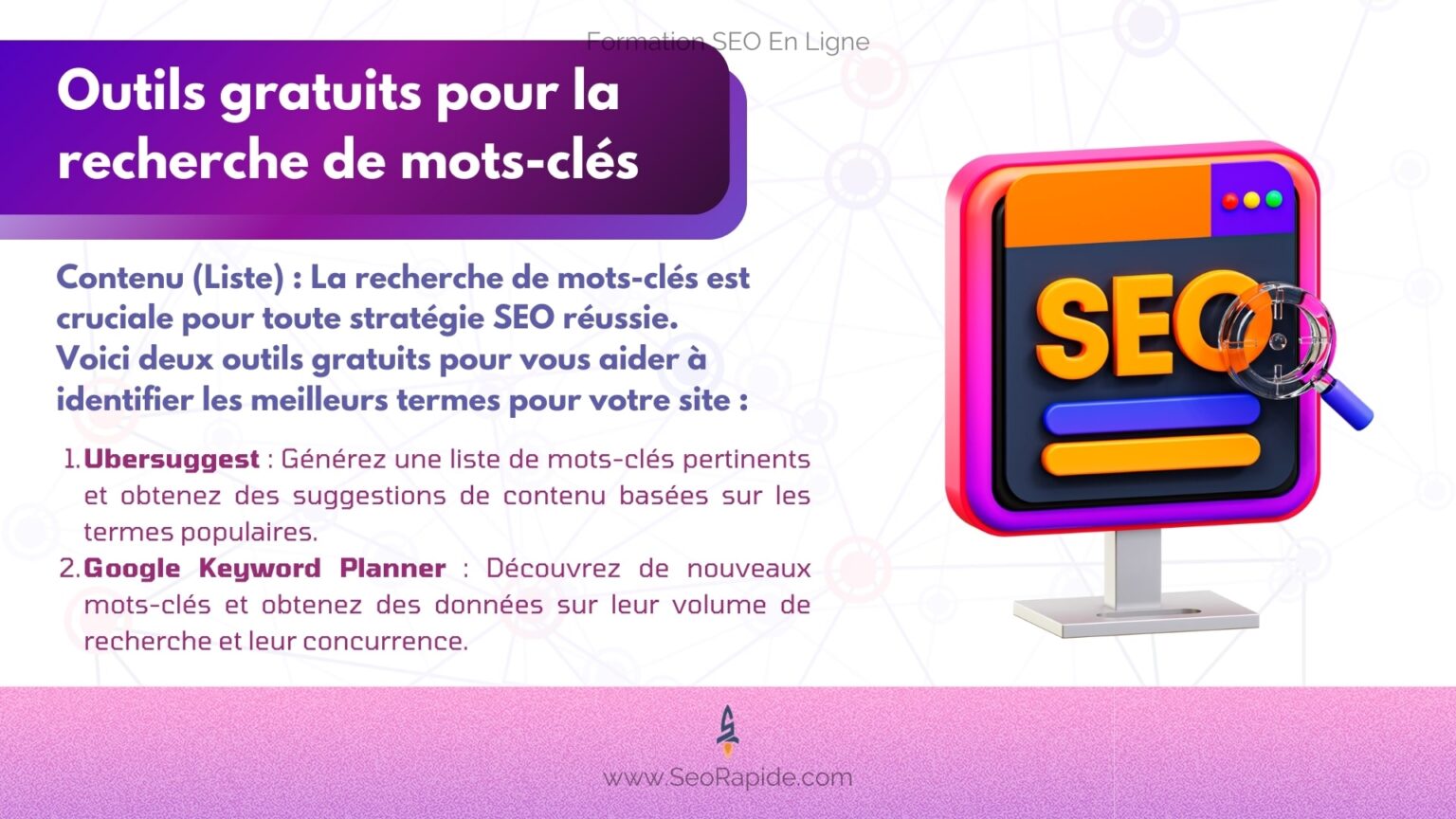 15 Outils SEO Gratuits pour Référencer votre Site internet - SeoRapide