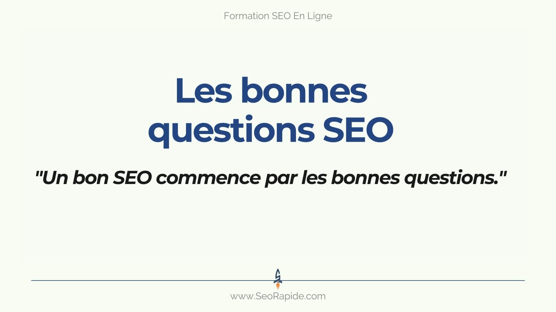 Questions essentielles à poser avant de choisir un prestataire SEO