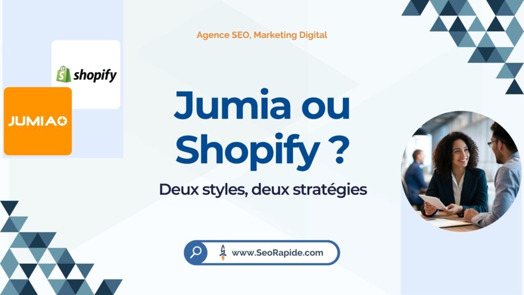 Comparer la vente en ligne sur Jumia et Shopify pour les entrepreneurs africains