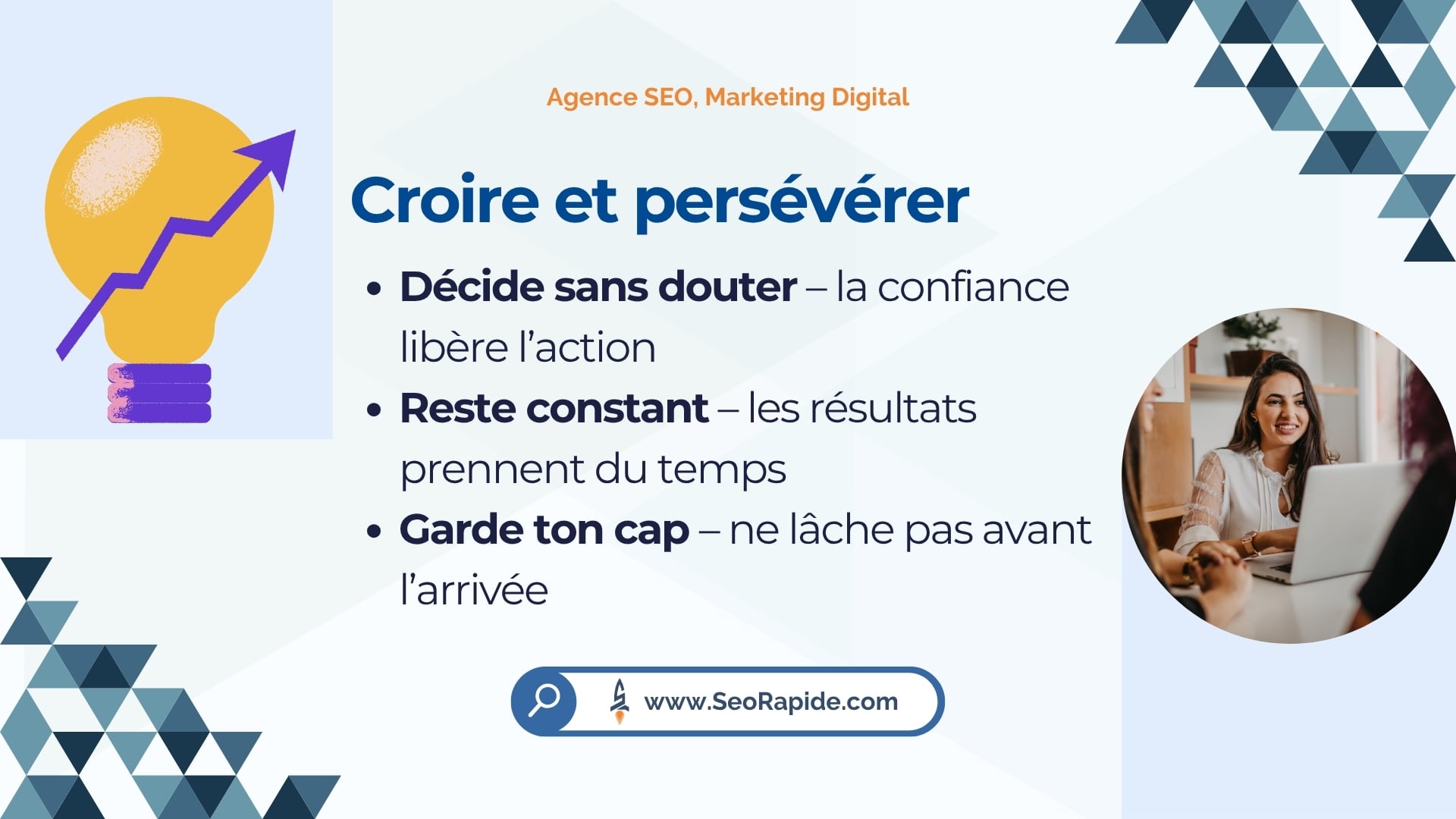Confiance en soi et patience pour réussir durablement