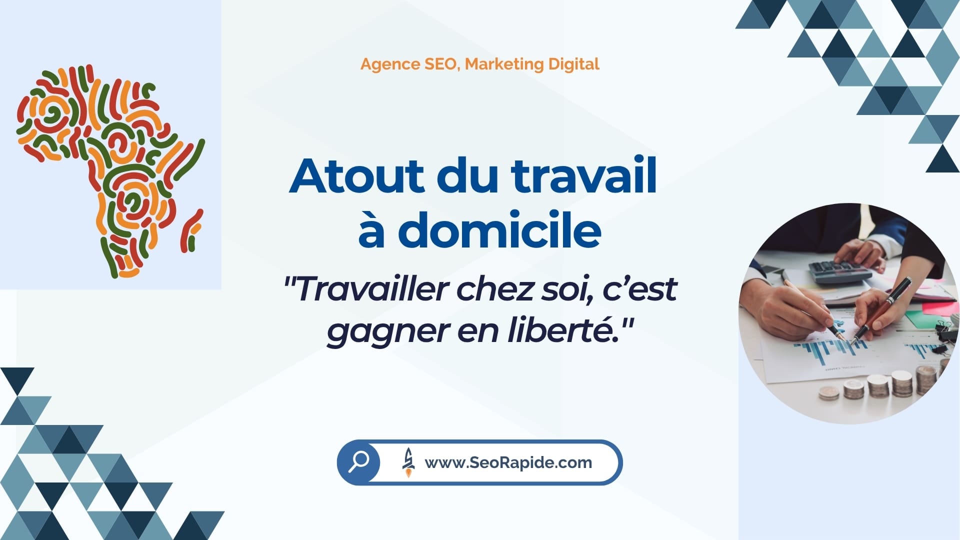 Avantages du travail à domicile en Afrique
